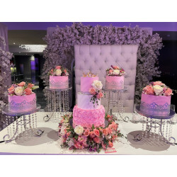 Pastel de XV 4761 Rosa y Lila